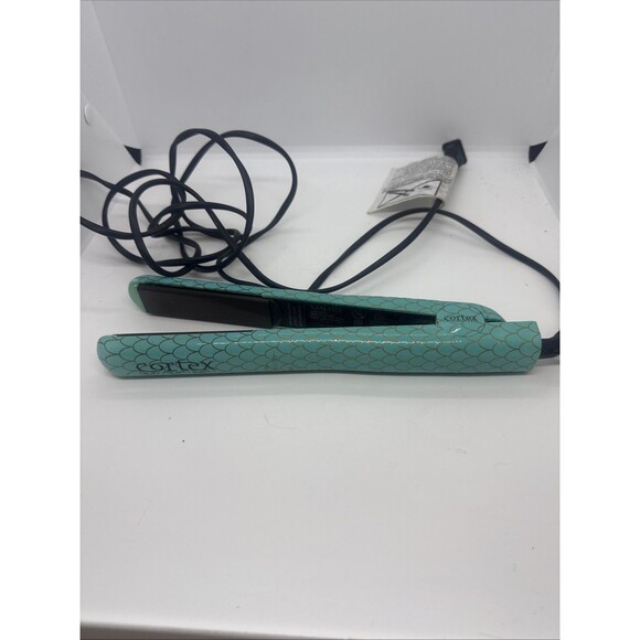 Cortex Other - Cortex International Ceramic Flat Iron CT-038C Mermaid Scales Turquoise 1"